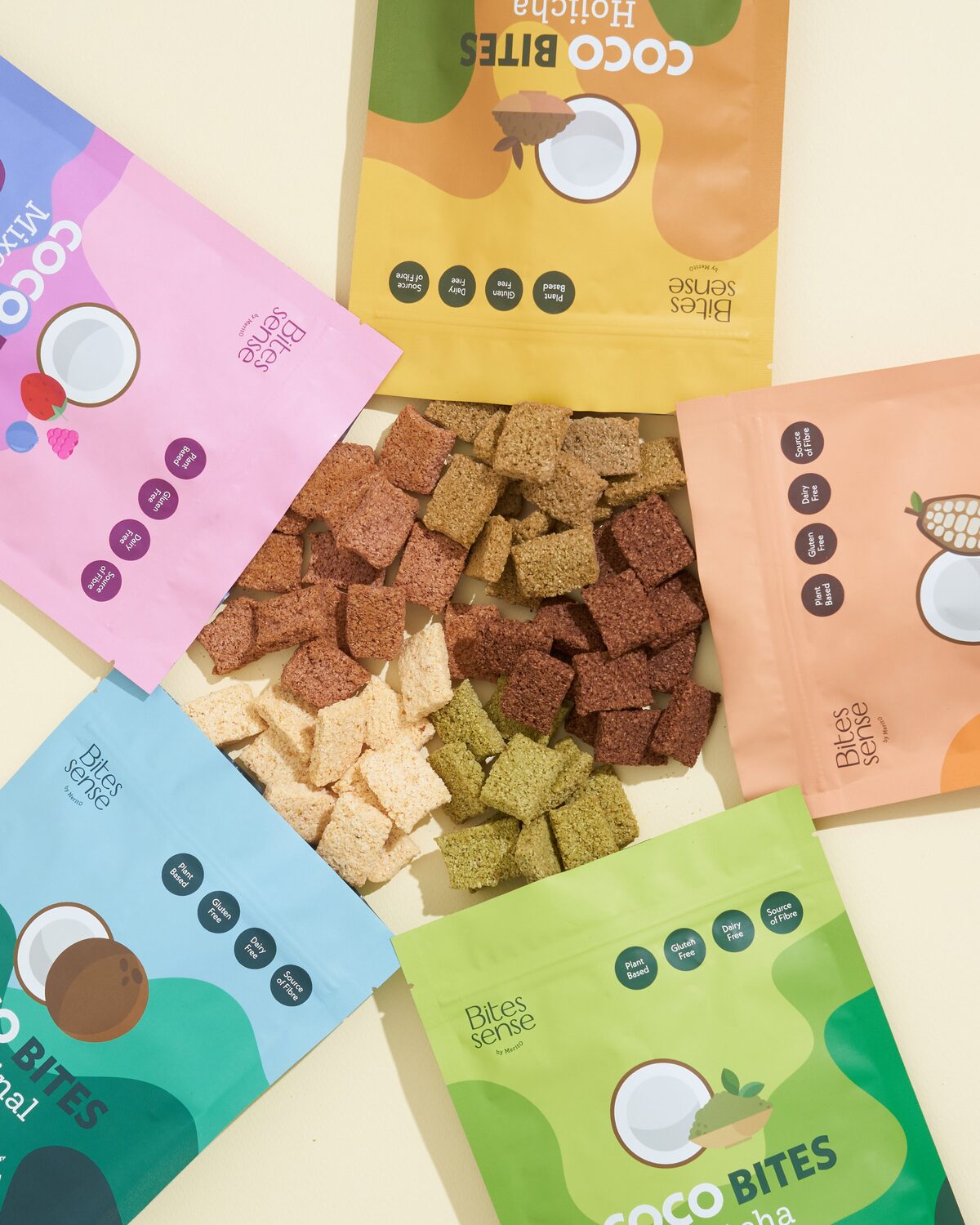 Coco Bites snack bars by Bitessense